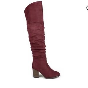 WOMEN'S JOURNEE COLLECTION KAISON EXTRA WIDE CALF OVER-THE-KNEE BOOTS
